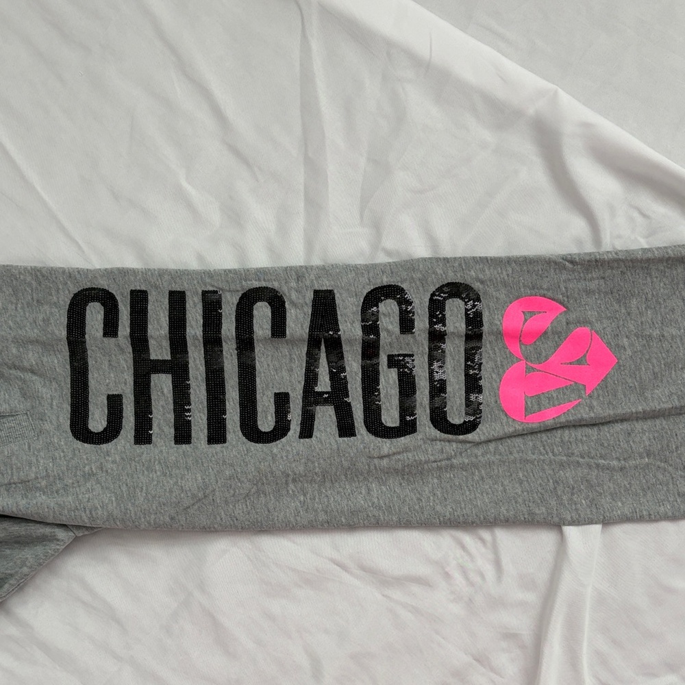 CHICAGO Vintage Sequined Sweatpants